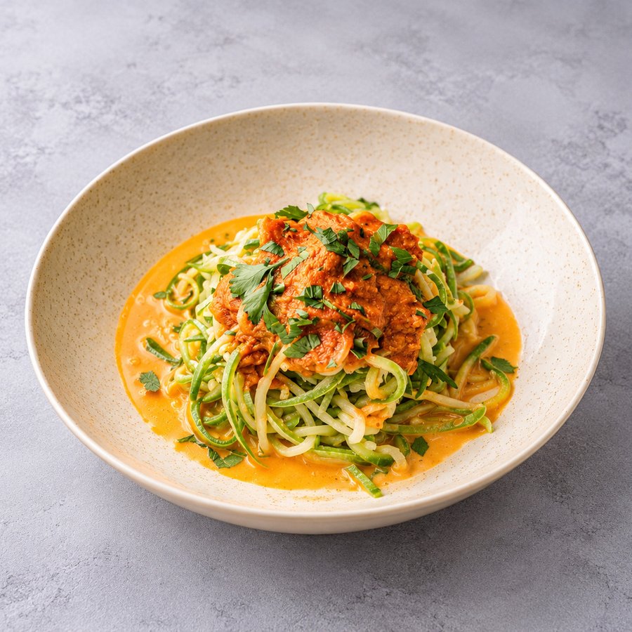 Vegan Kabak Spaghetti