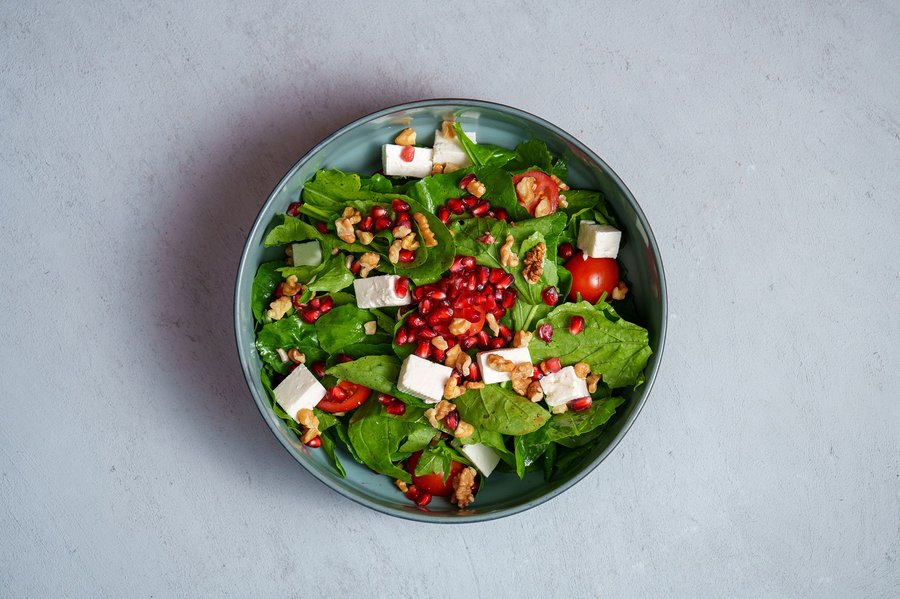 Çilekli Roka Salatası