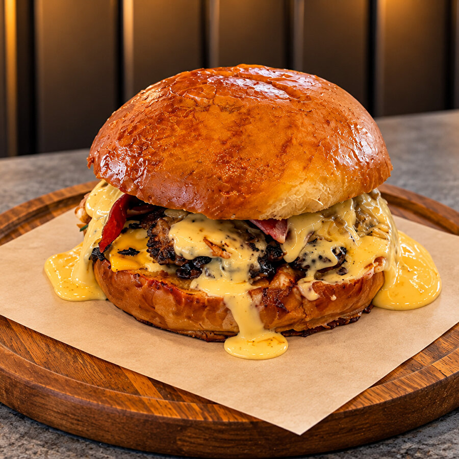 Smash Cheese Burger (double)