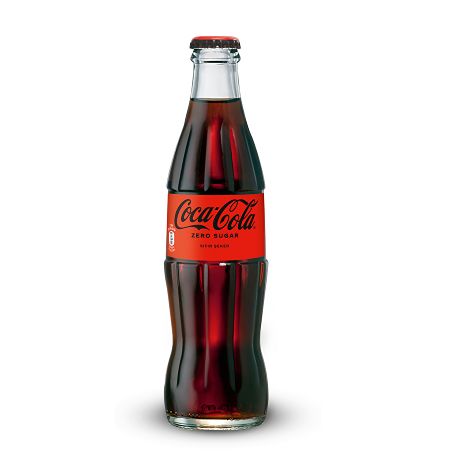 Coca-Cola Zero Sugar (25 cl.) (Cam Şişe)